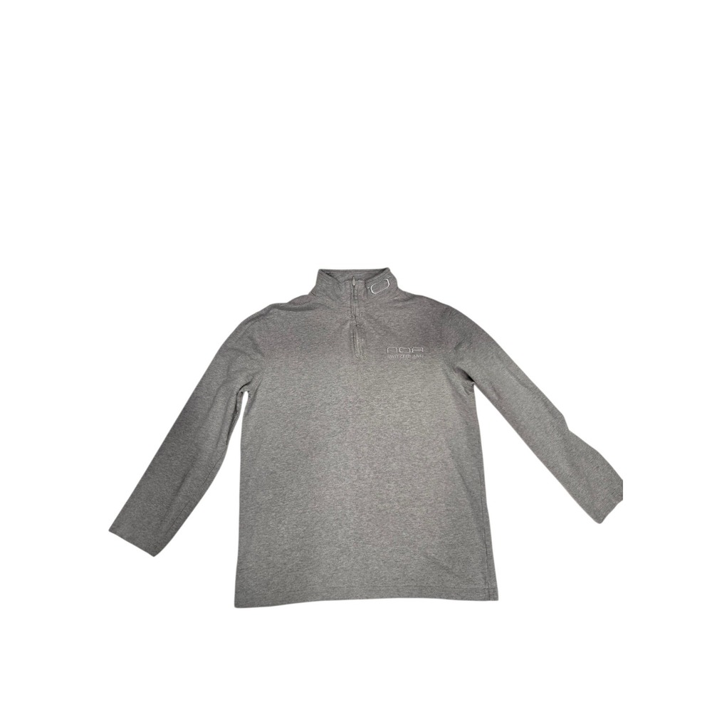 NOA‎ Switzerland Men's Large Gray Quarter Zip Pullover Long Sleeve Casual Top